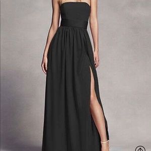 Vera Wang White label black gown